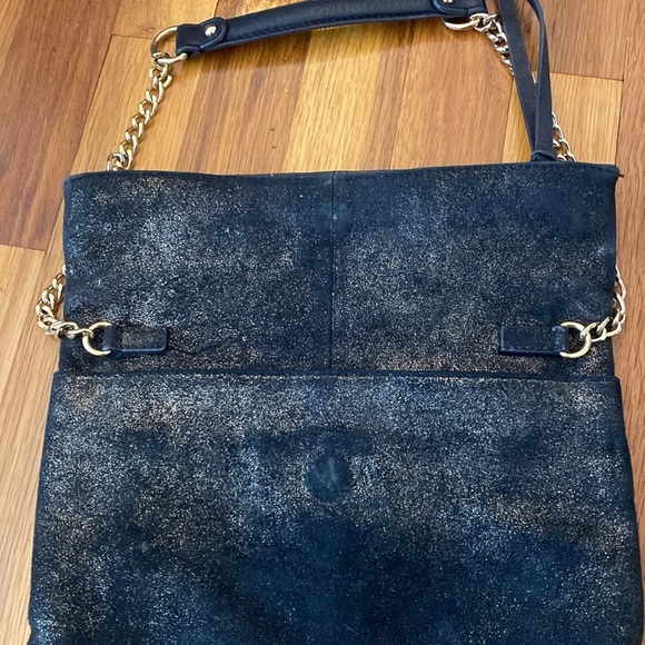 Vince Camuto Women’s Black and Gold Shoulder Bag OS - Picture 4 of 8